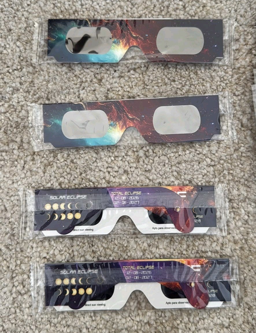 Eclips brillen / Zonsverduisteringsbril (Verzenden mogelijk), Ophalen of Verzenden