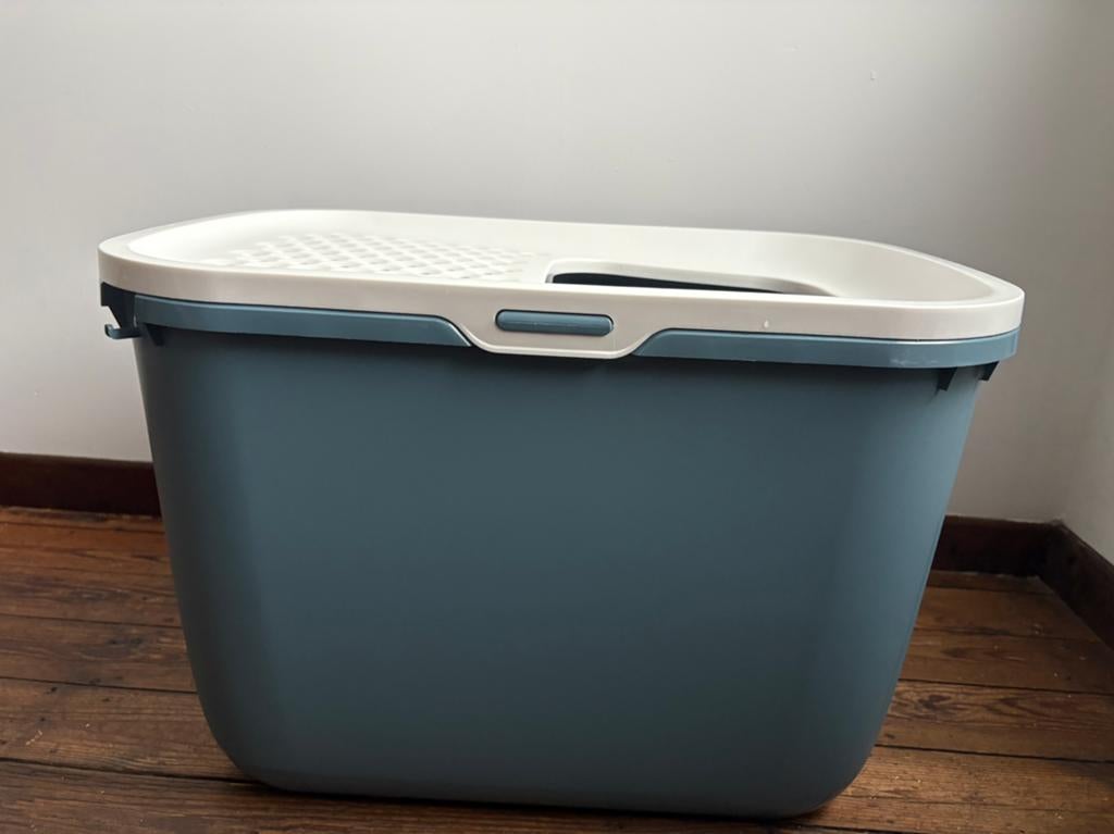 Bac à litière pour chat ouverture par le haut, Animaux & Accessoires, Enlèvement, Comme neuf