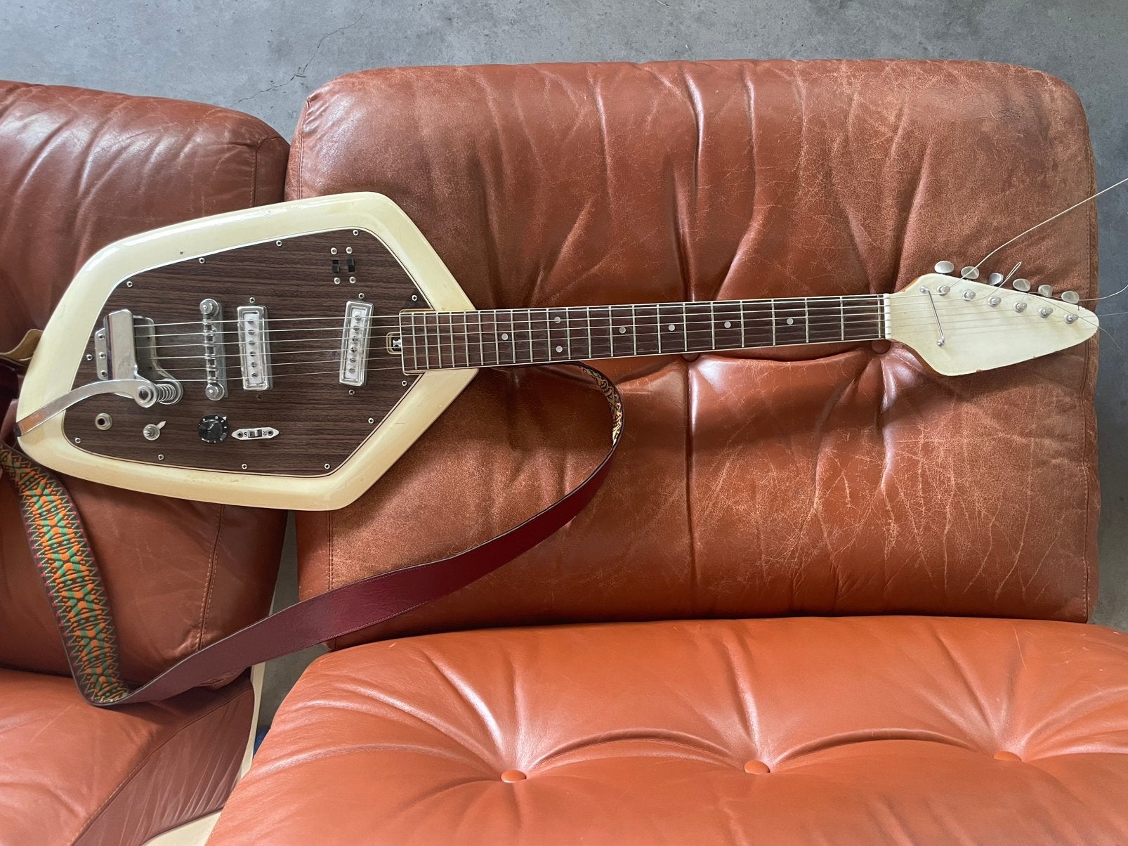 Teisco EV-2T, Muziek en Instrumenten, Ophalen, Gebruikt, Solid body, Overige merken