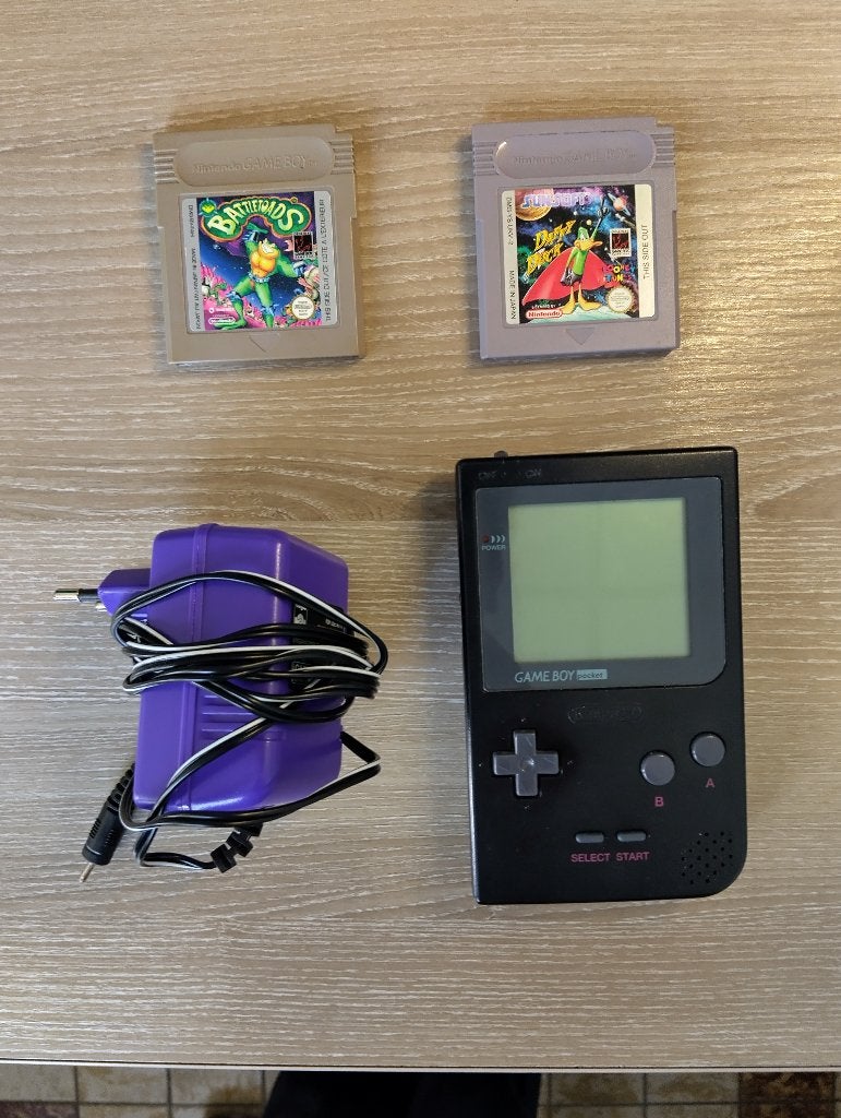 Nintendo Gameboy pocket + games, Ophalen, Zo goed als nieuw, Game Boy Pocket, Met games