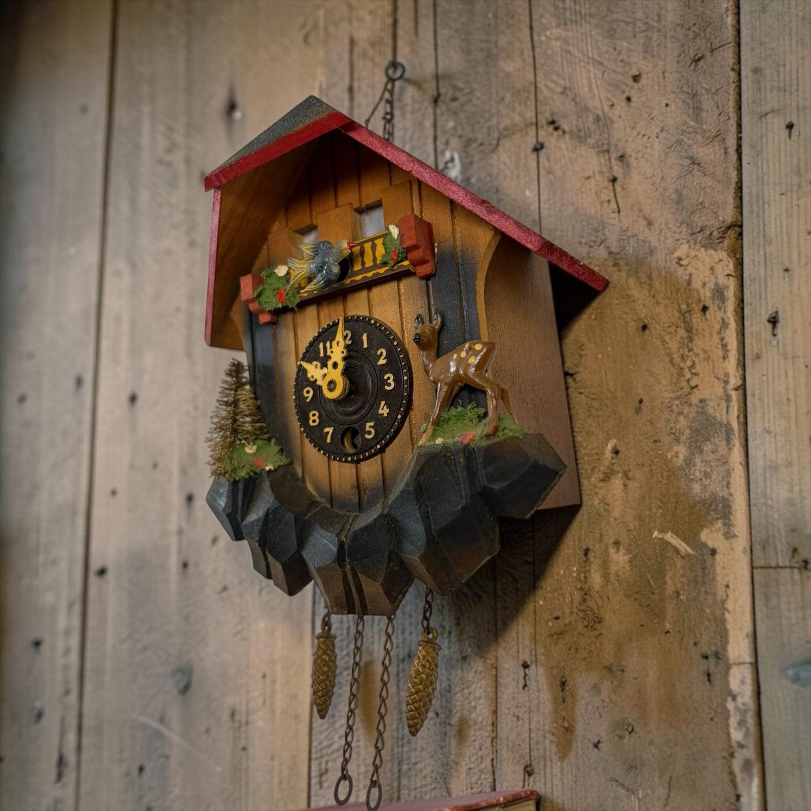 Mini-horloge à coucou vintage, Envoi