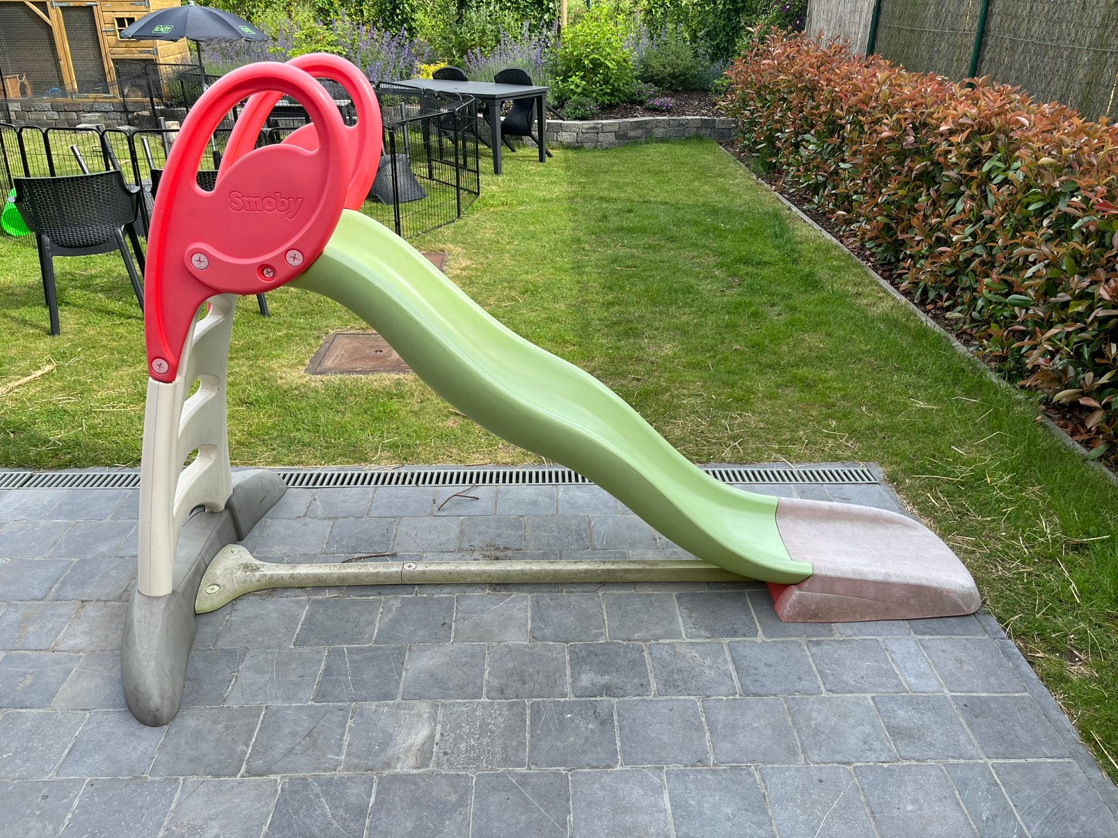 Smoby grote glijbaan Life XL, Kinderen en Baby's, Speelgoed | Buiten | Speeltoestellen, Ophalen, Zo goed als nieuw, Glijbaan