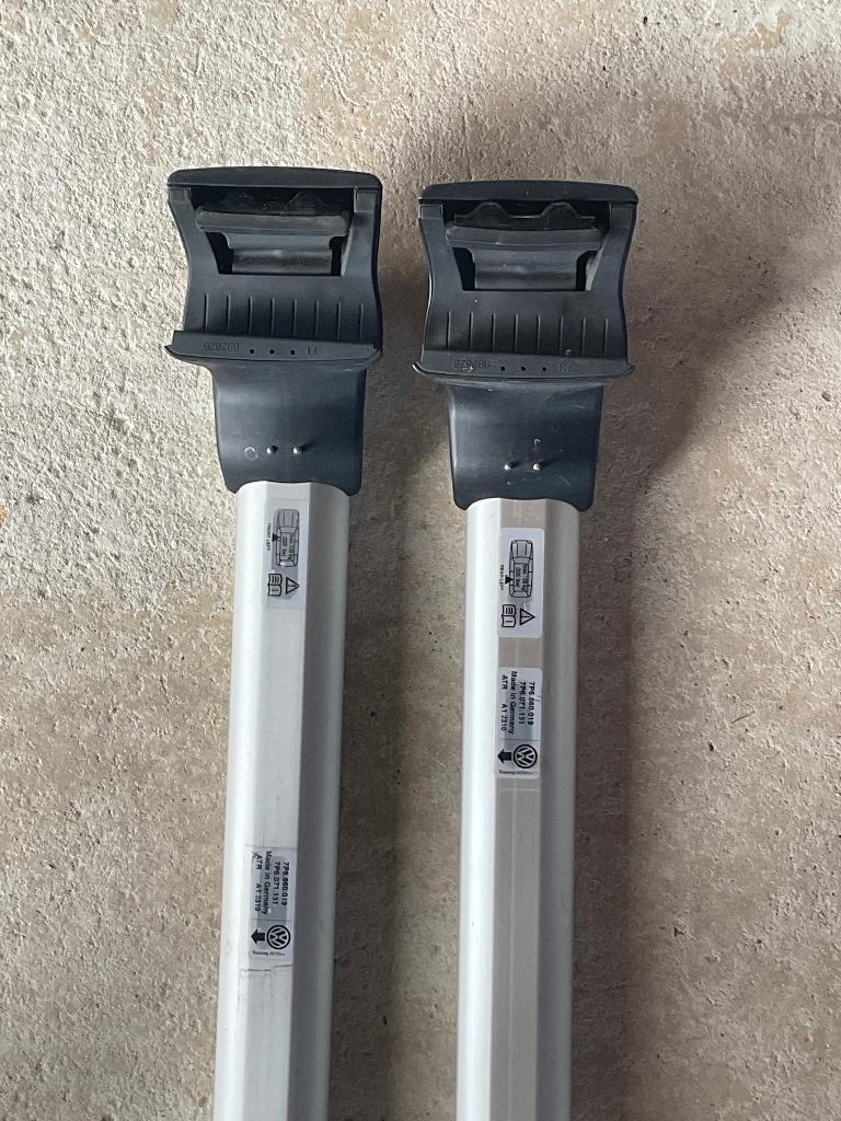 Org. VW Touareg 7p dakdragers, Ophalen
