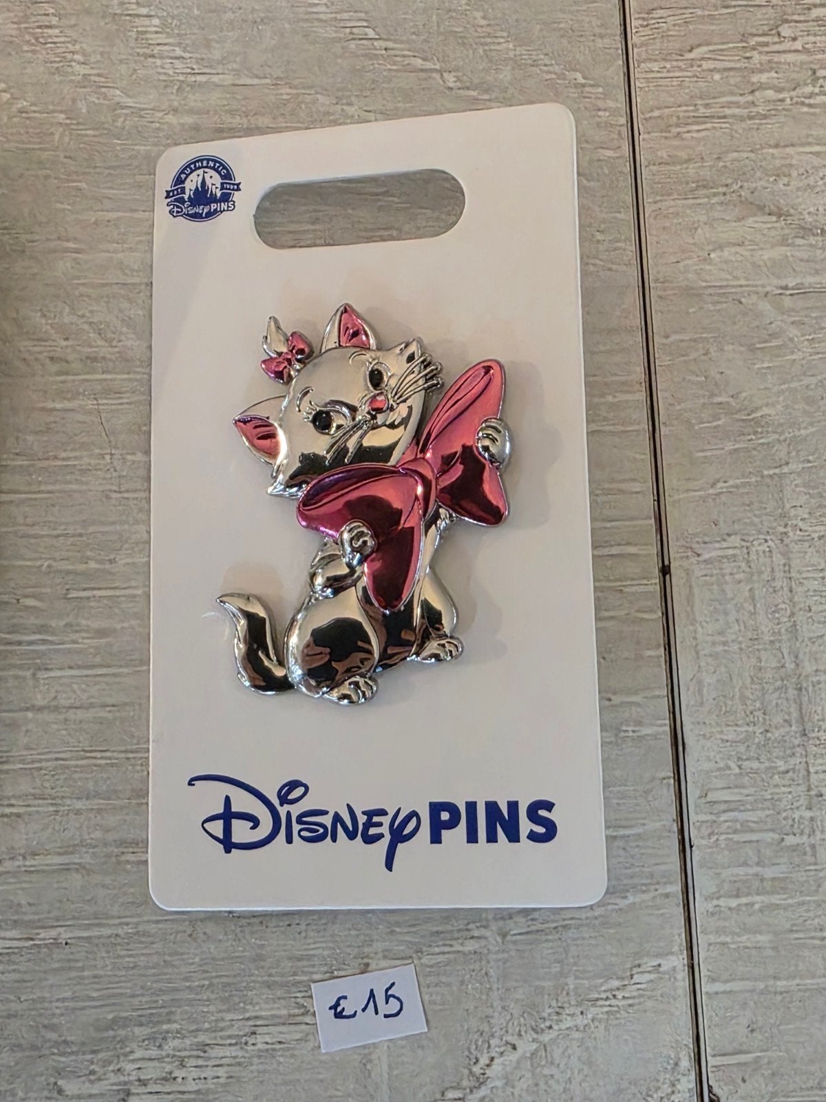 Aristochats Marie Pin Disneyland, Collections, Disney, Enlèvement ou Envoi, Autres personnages, Neuf, Autres types