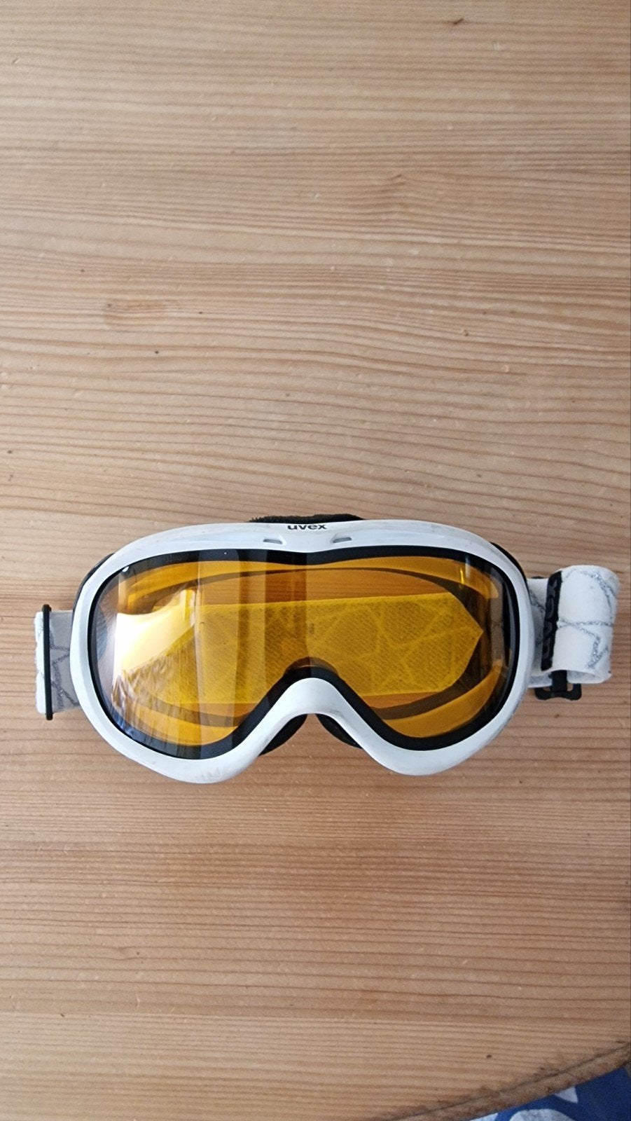Masque de ski uvex blanc, Enlèvement, Ski