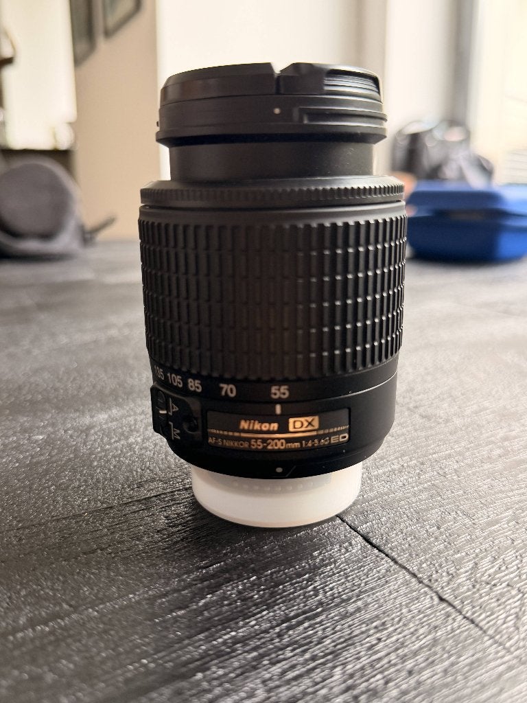 Nikon AF-S DX Zoom-Nikkor 55-200mm f/4-5.6G ED, Zoom, Enlèvement ou Envoi, Utilisé, 200 mm