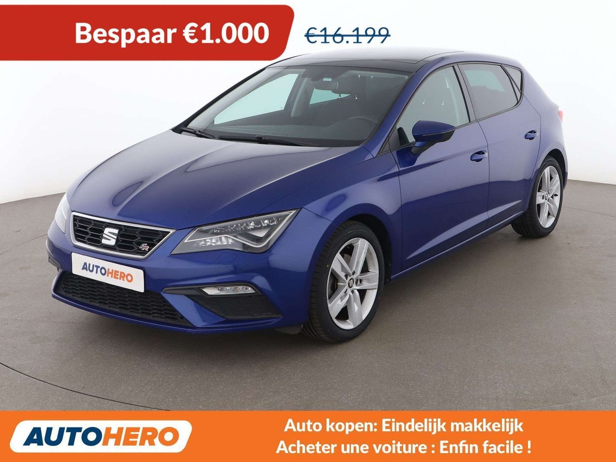 SEAT Leon 1.5 TSI ACT FR (bj 2020), Auto's, Voorwielaandrijving, Stof, 96 kW, 5 deurs