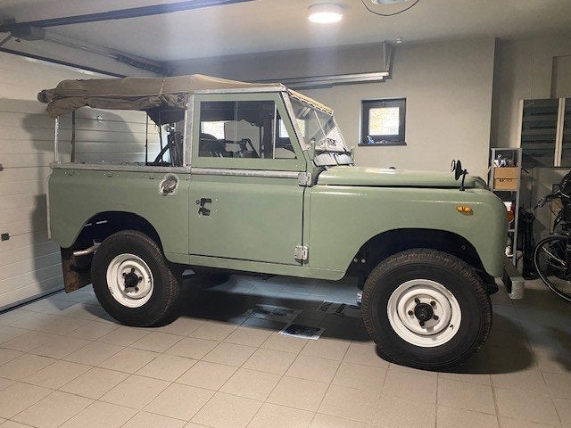 Land Rover Série III 88" Diesel | 1982 | Bon état, Autos, Achat, Boîte manuelle, Noir, 2 portes