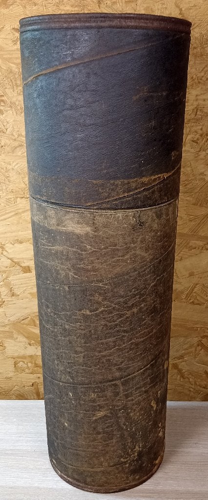 Zeldzame lege en inerte M19 US container 155 mm ww2, Verzenden, Landmacht, Overige typen