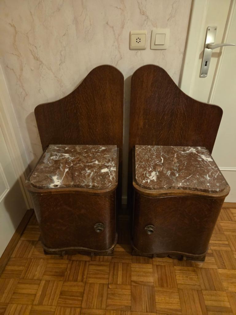 2 nachtkastjes, Ophalen, Zo goed als nieuw, Hout