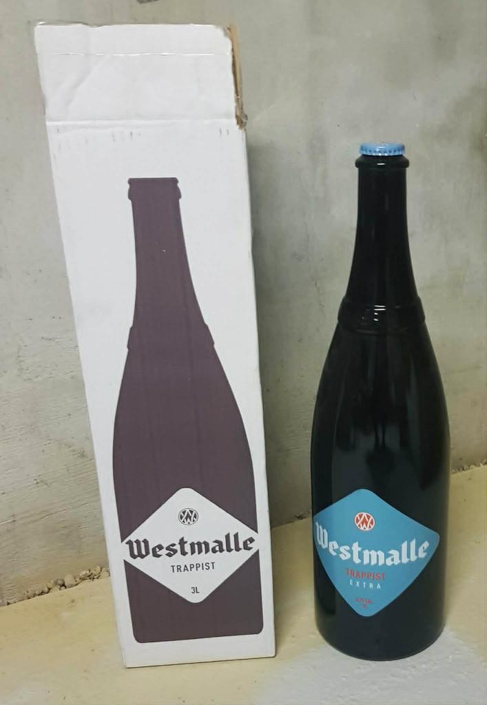 WESTMALLE EXTRA 3 liter dummy fles, Collections, Marques de bière, Neuf, Bouteille(s), Autres marques, Enlèvement