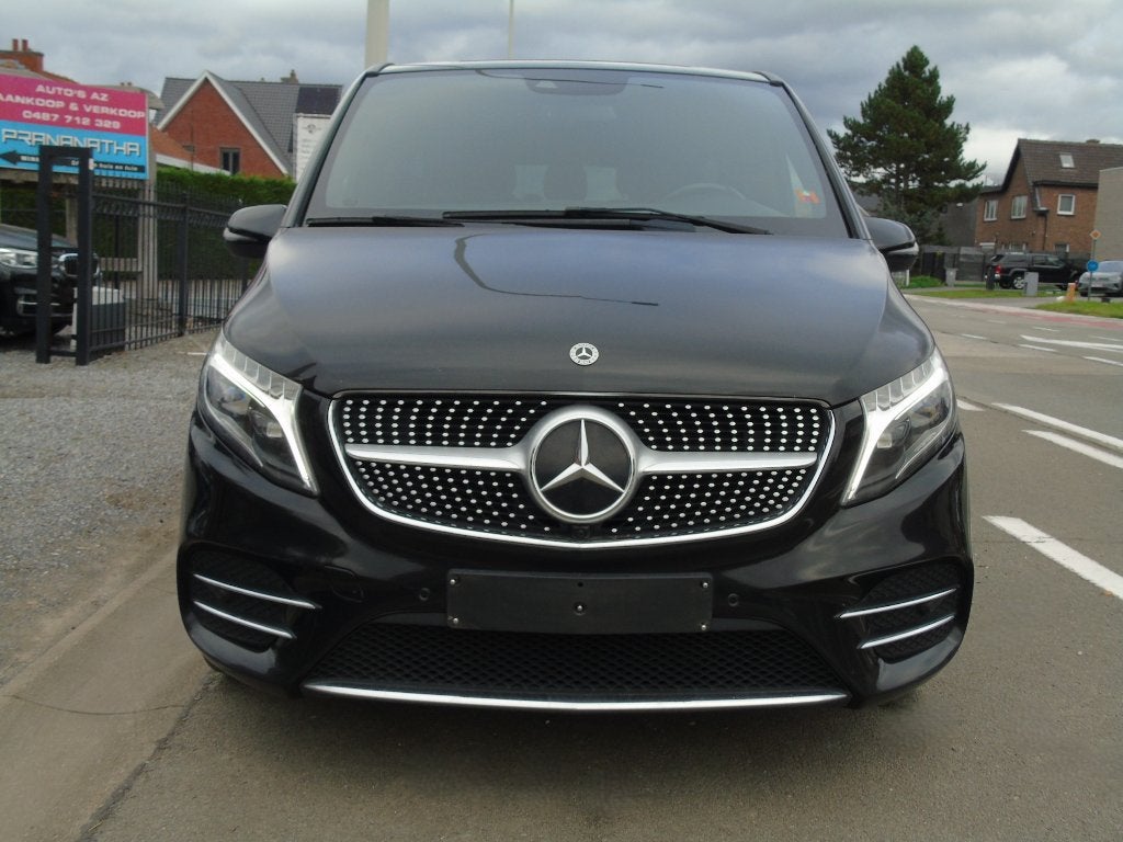 Mercedes-Benz V 300d AMG-Line *1e Eigen*Apple Carplay*7Plts, Auto's, Dealer onderhouden, Monovolume, 176 kW, Bedrijf