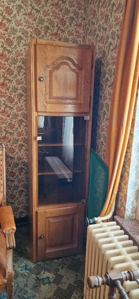 Meuble vitrine, Enlèvement, Utilisé, Avec porte(s), 150 à 200 cm
