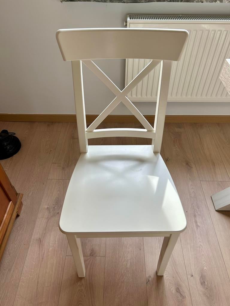 4 Chaises ikea ingolf état neuf, Enlèvement, Comme neuf