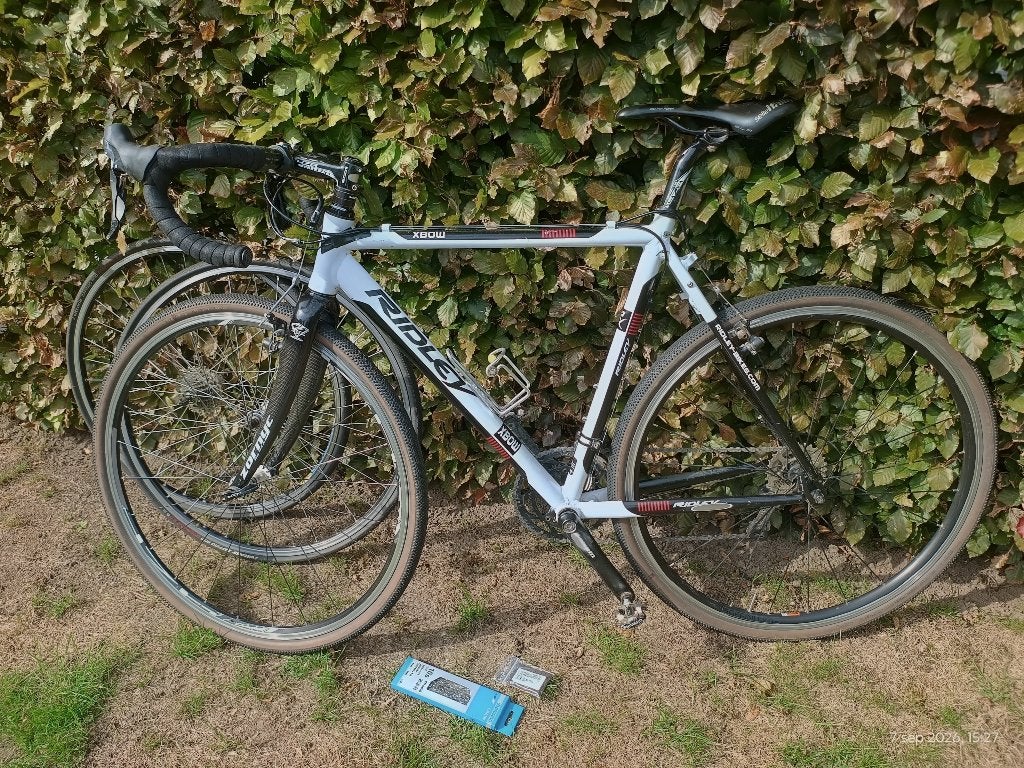 Cros gravelfiets X bow Ridley, Gebruikt, Velgrem, 49 tot 53 cm, Overige maten