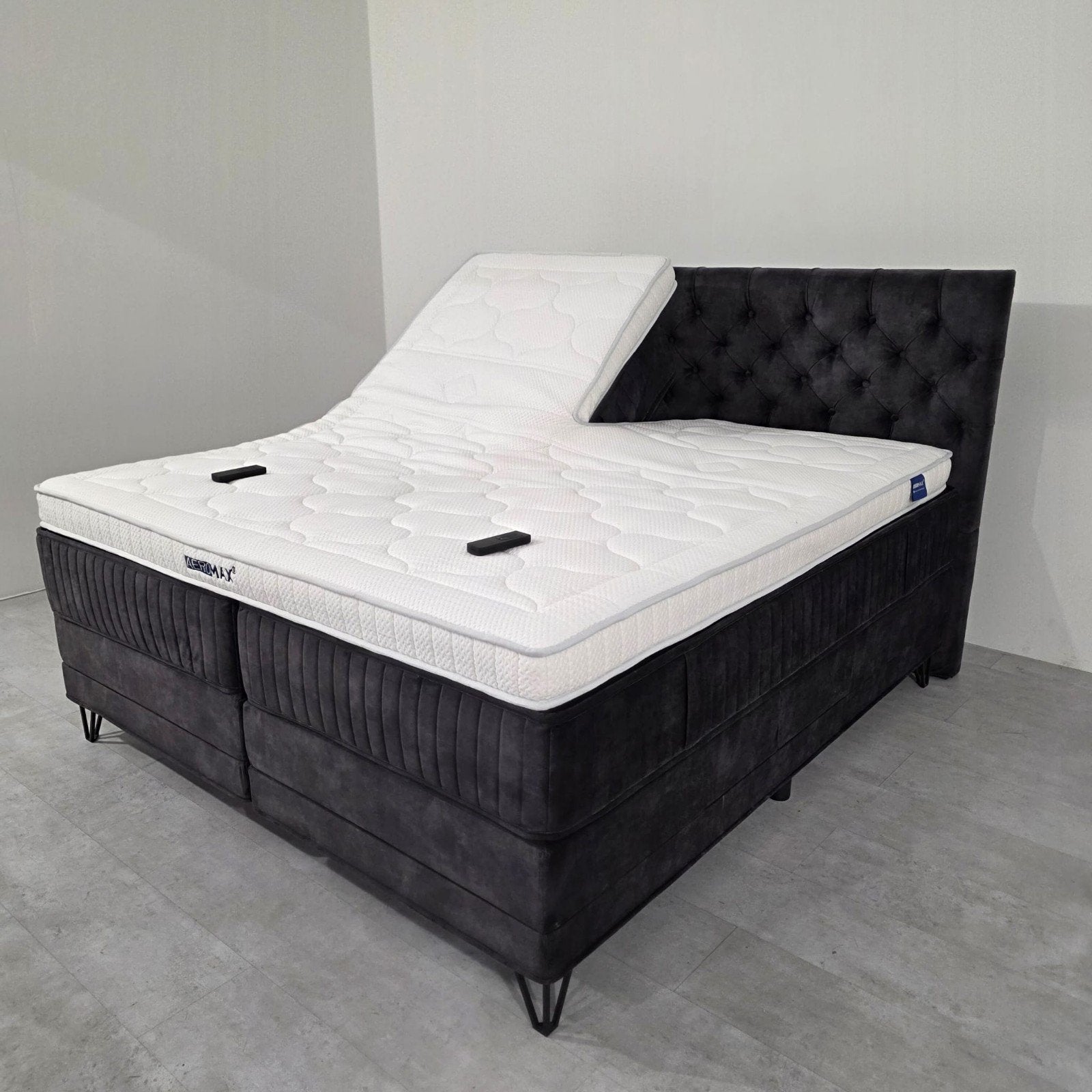 Sense Royal Atlantis Elektrisch Boxspring 180x200, Tweepersoons, Ophalen of Verzenden, Zo goed als nieuw, 180 cm