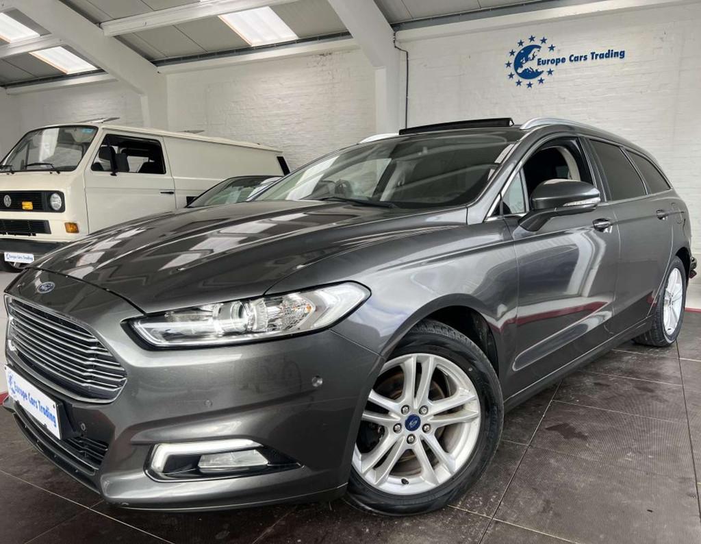 Ford Mondeo TITANIUM 2.0 TDCI BVA T.PANO DISTRIBUTION + ENTR, Argent ou Gris, Achat, 110 kW, Entreprise