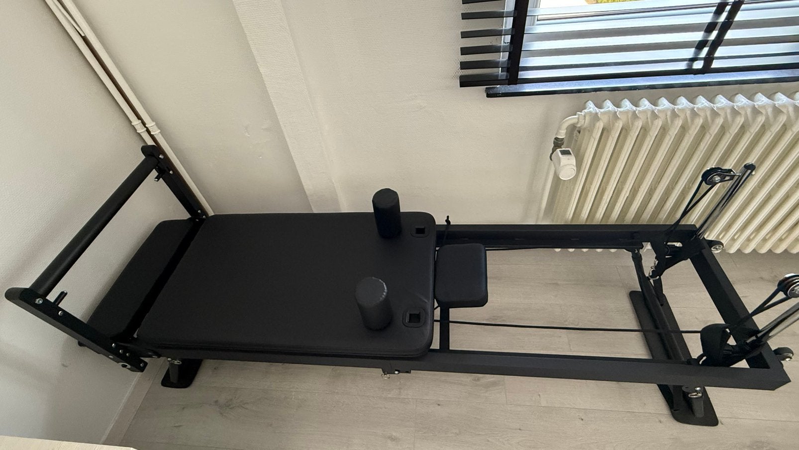 Te koop — Mewave Pilates Reformer, Sport en Fitness, Fitnessmaterialen, Ophalen, Zo goed als nieuw