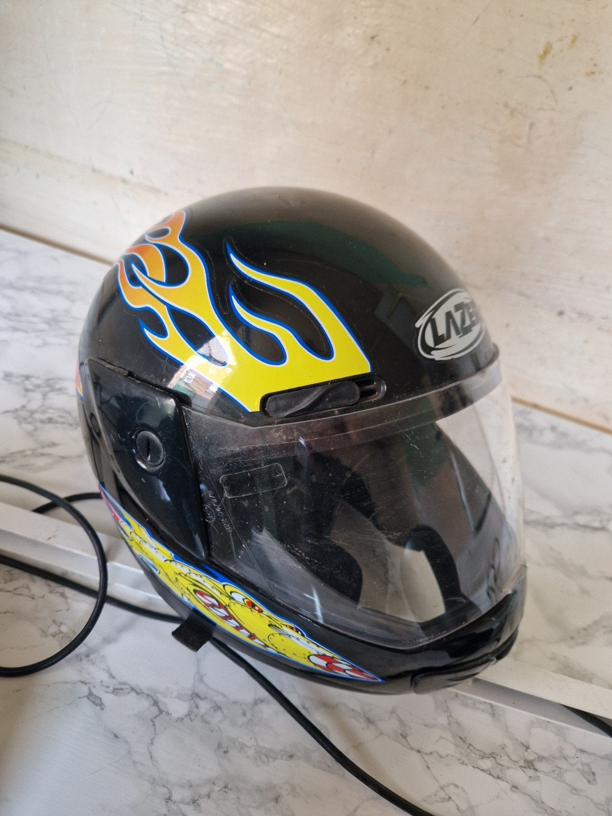 Motorhelm van Lazer, Motoren, Ophalen, Lazer