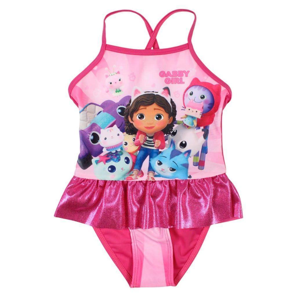 Gabby's Poppenhuis Badpak / Zwempak - 92/98-98/104-110/116, Maat 98, Meisje, Badpak, Nieuw