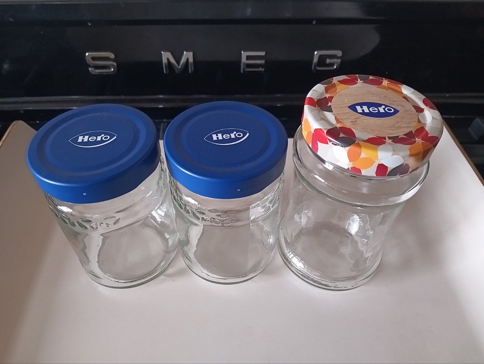 3 Jampotten/ Confituurpotjes €2,50, Ophalen