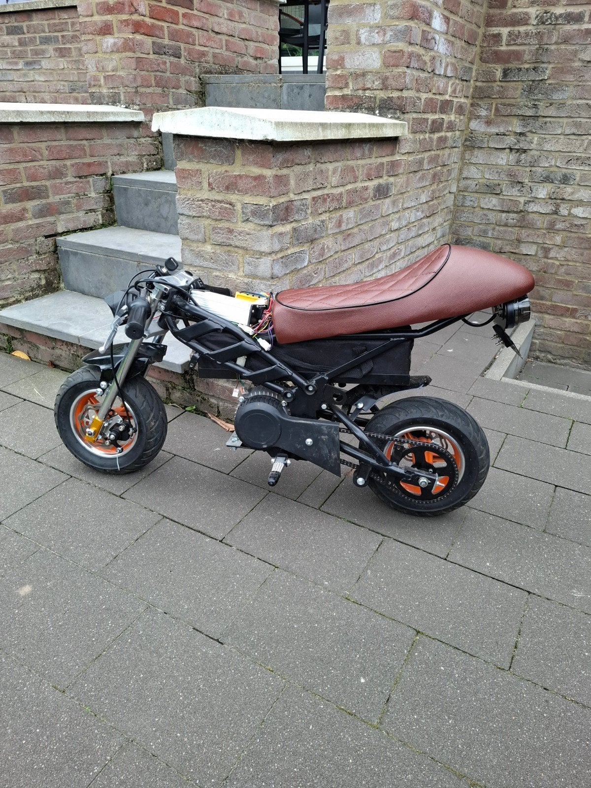 Pocketbike 36V 1000W, Ophalen