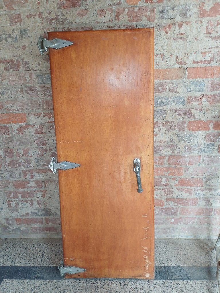 Ancienne porte de chambre froide, Maison & Meubles, Enlèvement, Utilisé