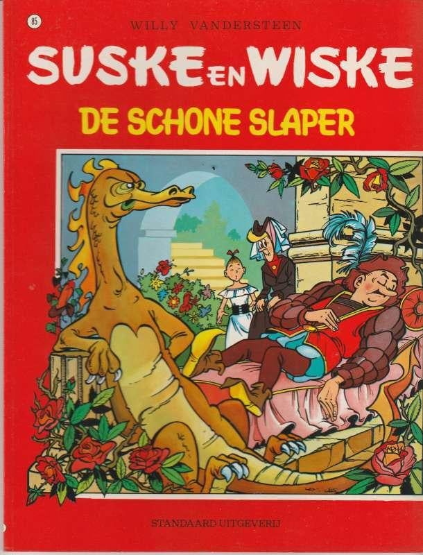 strip Suske en Wiske 85 - De schone slaper, Boeken, Ophalen of Verzenden, Zo goed als nieuw, Willy Vandersteen