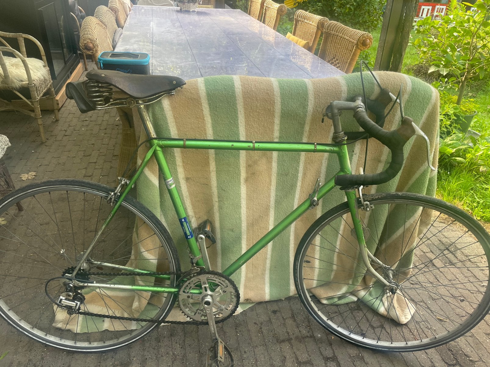 Retro jaren 70 koersfiets ( volwassen persoon ), Fietsen en Brommers, Ophalen