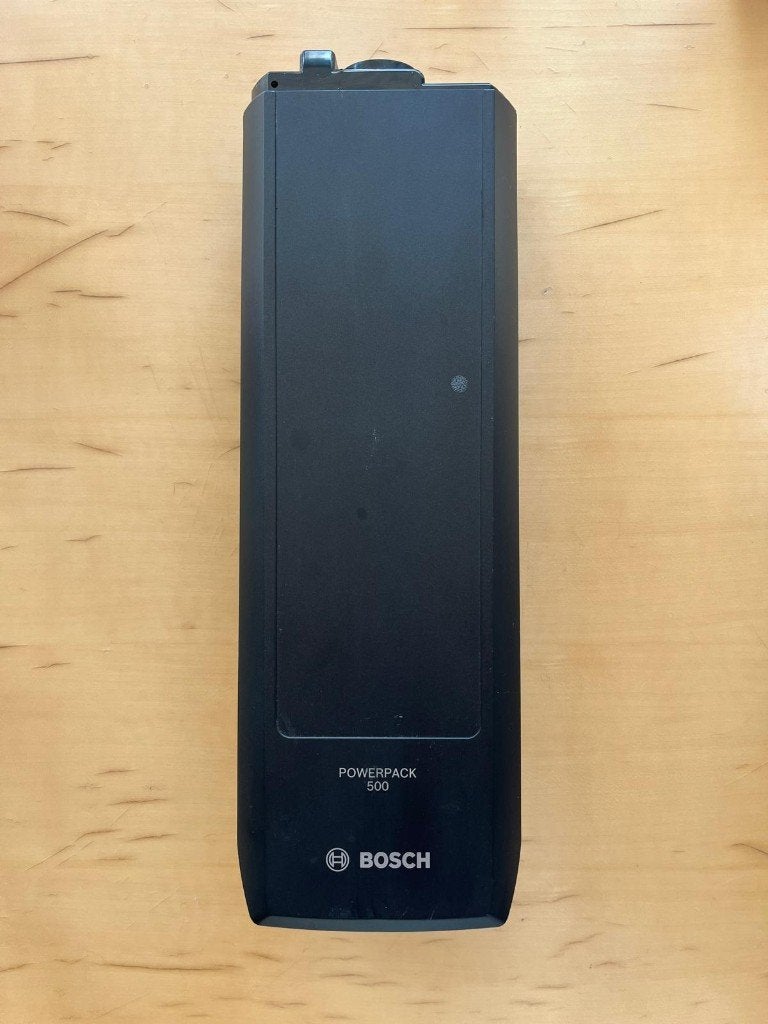 Fiets Batterij Bosch Powerpack 500, Fietsen en Brommers, Zo goed als nieuw