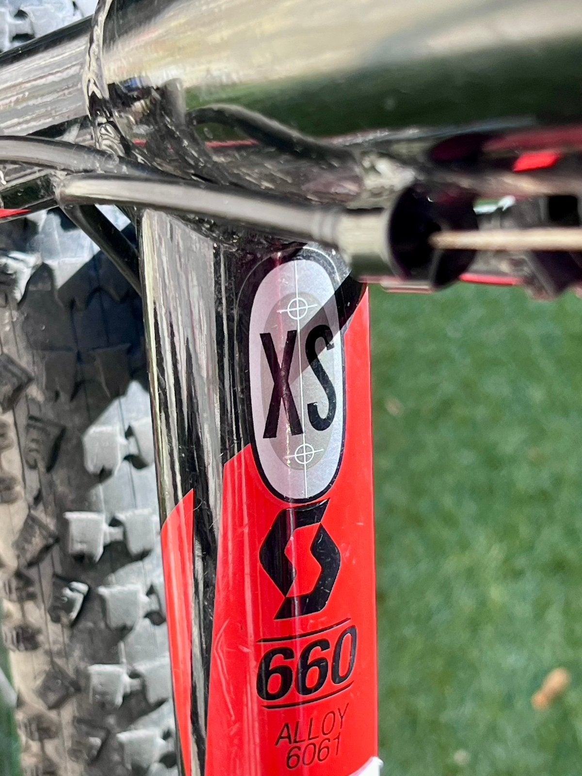 Mountainbike Scott Aspect 660, rood-zwart, maat XS, Fietsen en Brommers, Ophalen, Gebruikt, Overige merken