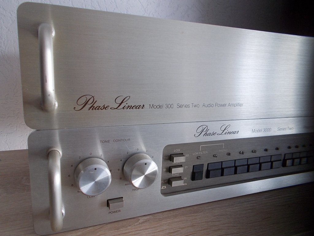 PHASE LINEAR - 300 amplifications/préampli 3000 - Série 2, Autres marques, 60 à 120 watts, Enlèvement, Stéréo