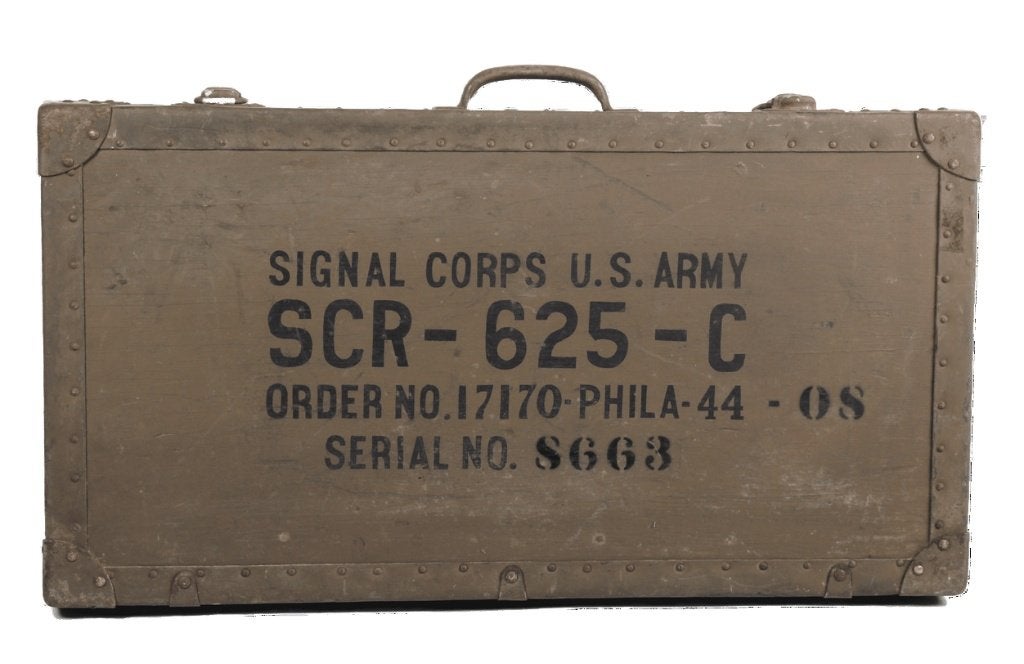 DÉTECTEUR DE MINES SCR-625 US SIGNAL CORPS, Collections, Enlèvement, Armée de terre, Autres types
