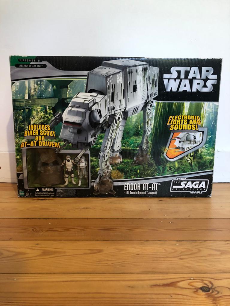 Star Wars AT-AT Endor Hasbro, Enlèvement ou Envoi, Comme neuf, Figurine