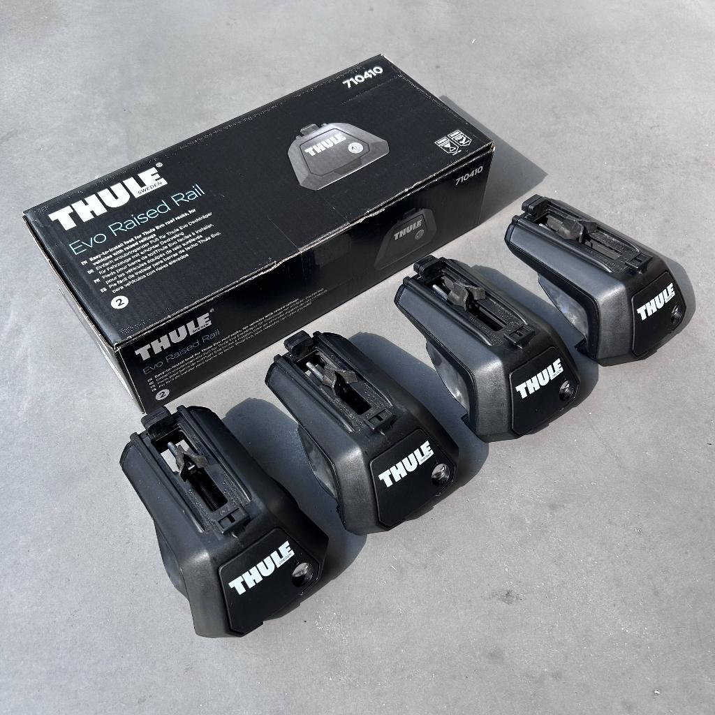 Thule Evo Raised Rail voetenset 710410, Enlèvement ou Envoi, Comme neuf