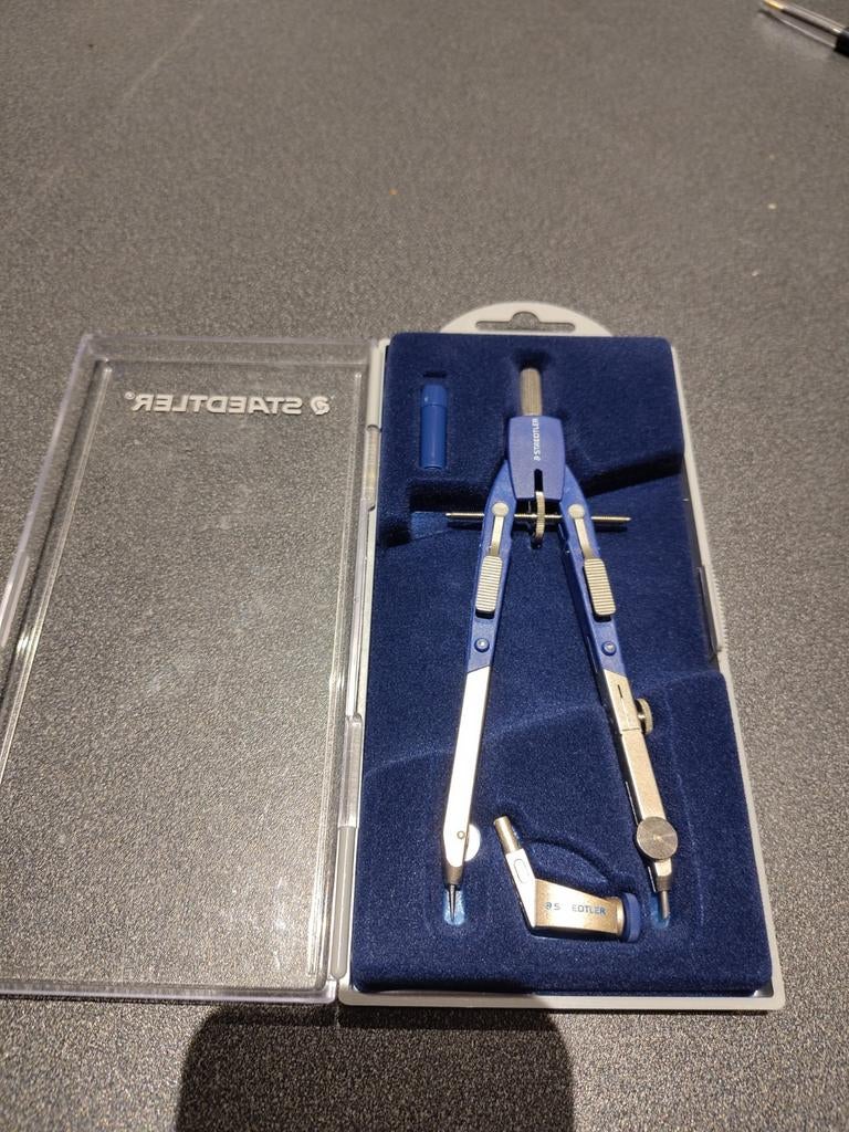 Passer : Staedtler Mars 552, Gebruikt, Overige typen, Met doosje, Ophalen