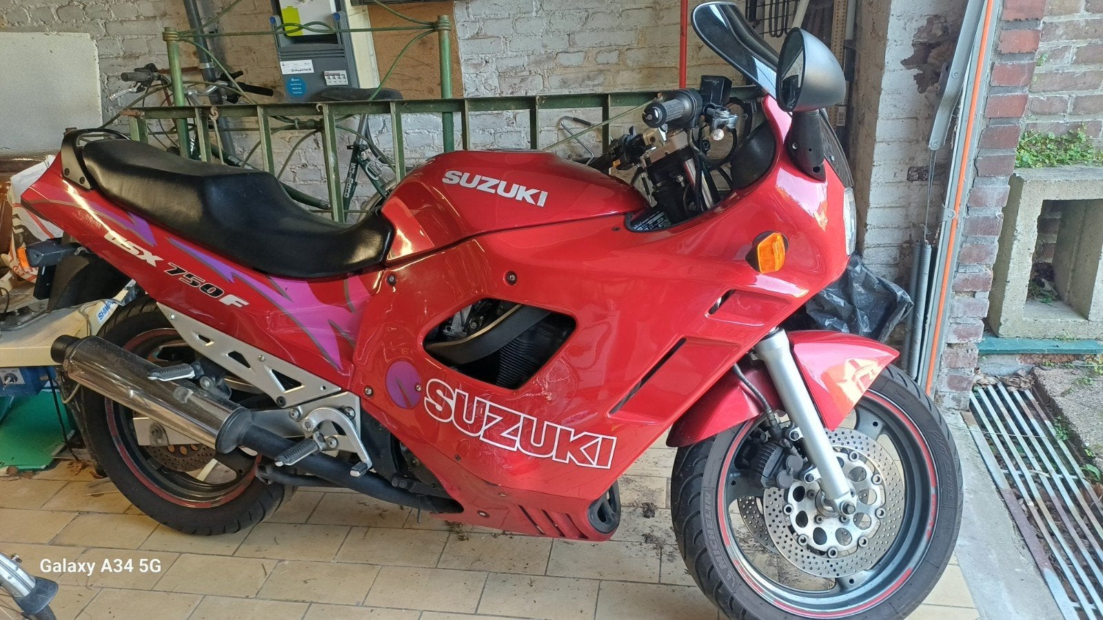 Te koop, sushi gsx750 f  1992, Ophalen, Gebruikt