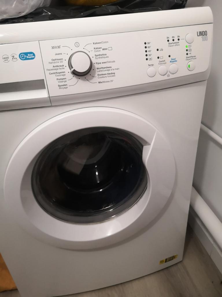 Lave linge zanussi lindo 100., Electroménager, Lave-linge, Enlèvement, Programme court
