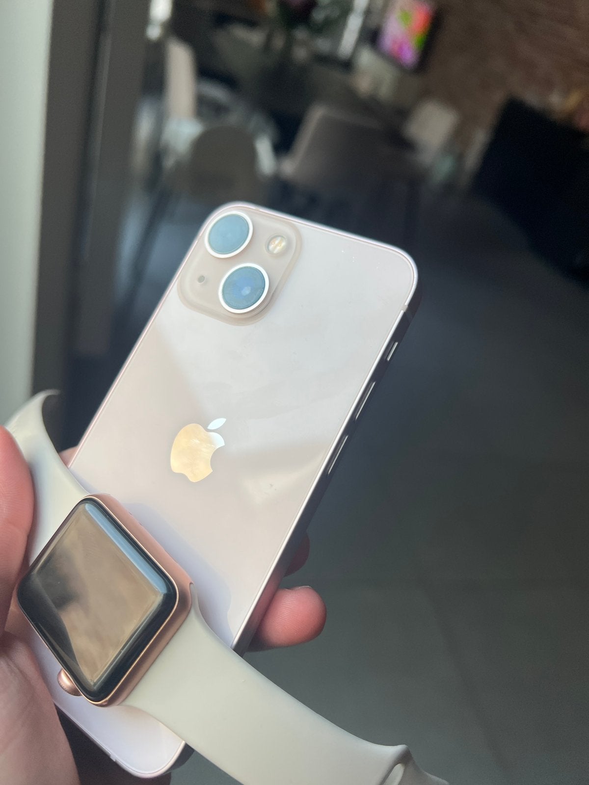 Iphone 13 mini  + apple watch, Télécoms, Enlèvement, Comme neuf, IPhone 13 mini