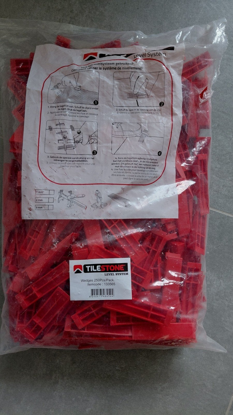 Tegelclips, Bricolage & Construction, Enlèvement, Comme neuf, Autres matériaux, Autres types