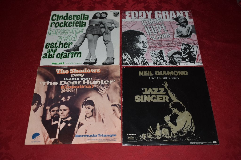 diverse 45T top hits,, Cd's en Dvd's, Vinyl | Rock, Poprock, 7 inch, Ophalen of Verzenden