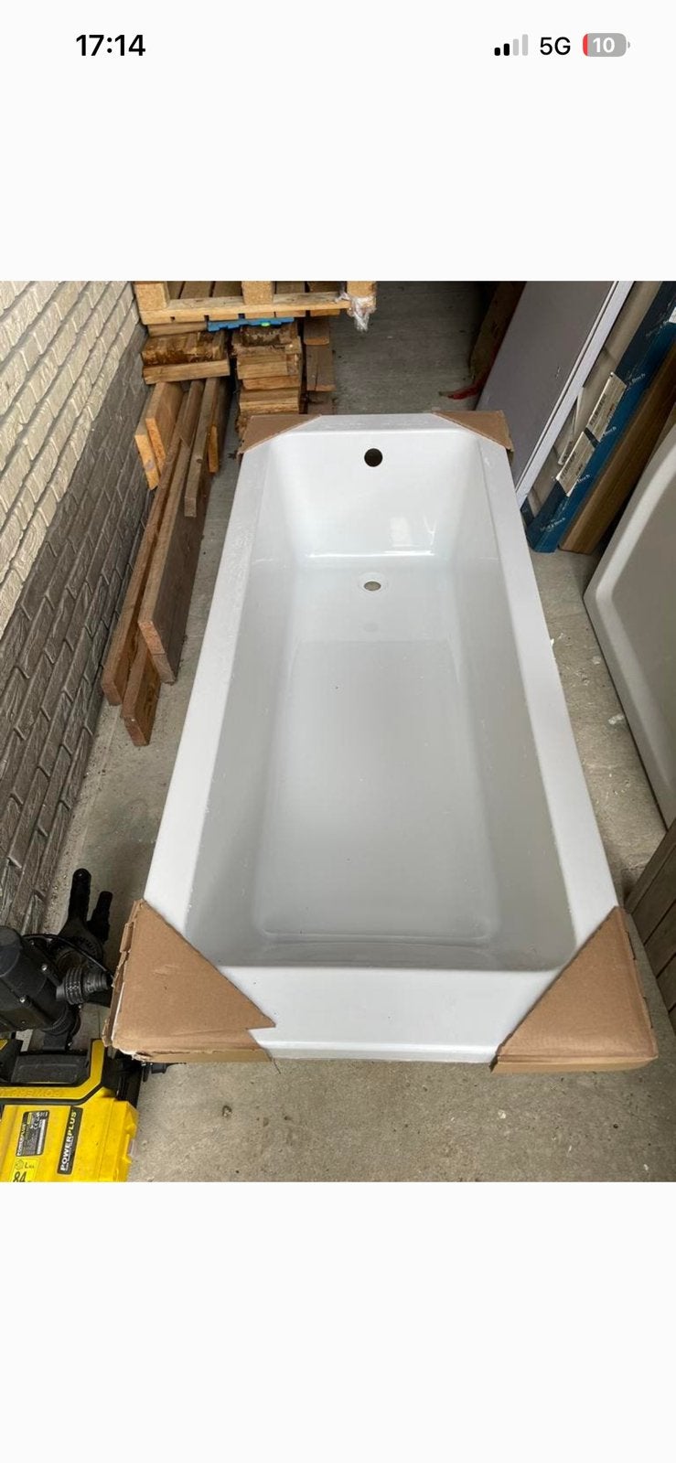 Acyril bad aloni 170x70, Ophalen, Nieuw