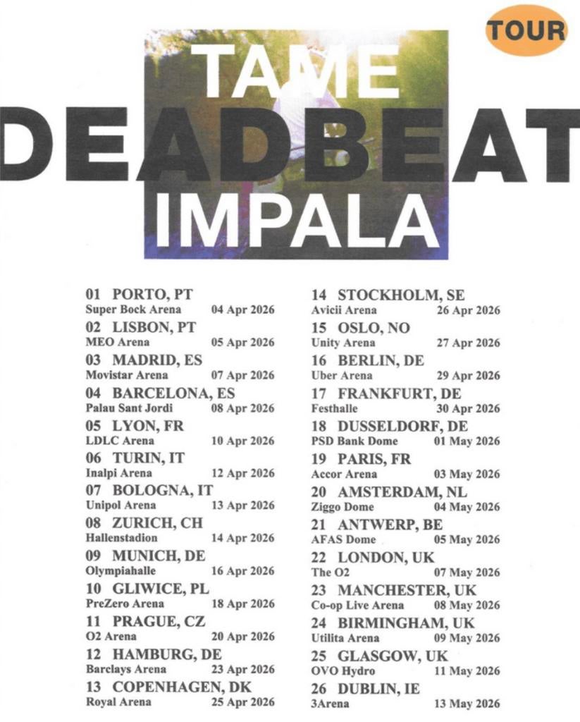 Billets Tame Impala Anvers, Deux personnes