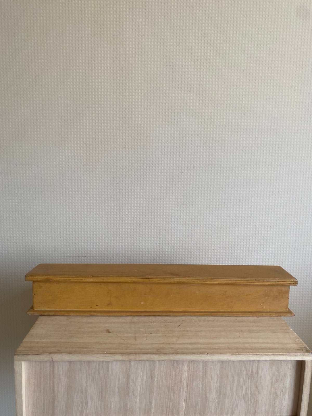Coffret vintage en bois, Antiquités & Art, Antiquités | Accessoires de maison, Enlèvement ou Envoi