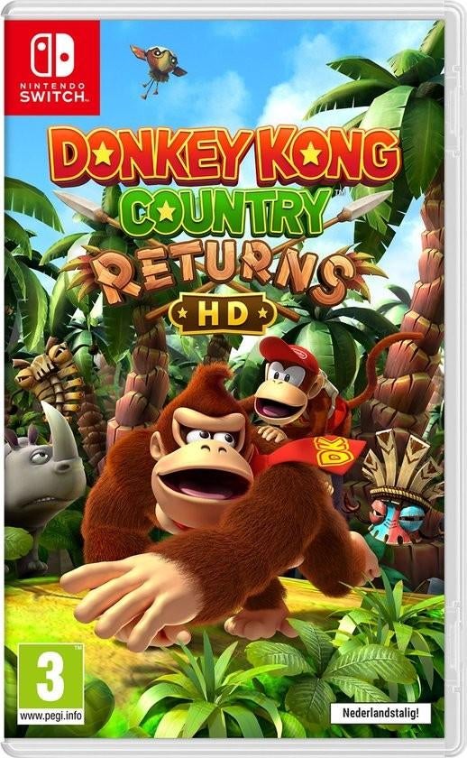 Donkey Kong Country Returns HD, Games en Spelcomputers, Games | Nintendo Switch, Ophalen of Verzenden, Overige genres, Vanaf 18 jaar
