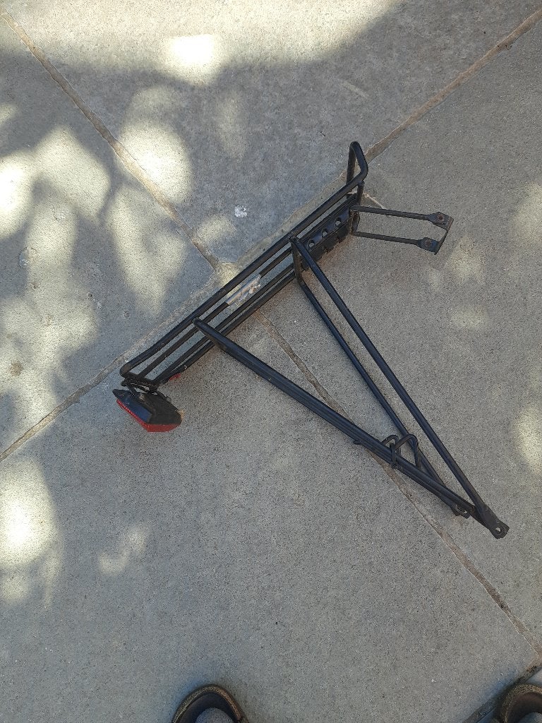 bagagedrager fiets, Fietsen en Brommers, Fietsaccessoires | Bagagedragers, Ophalen, Gebruikt