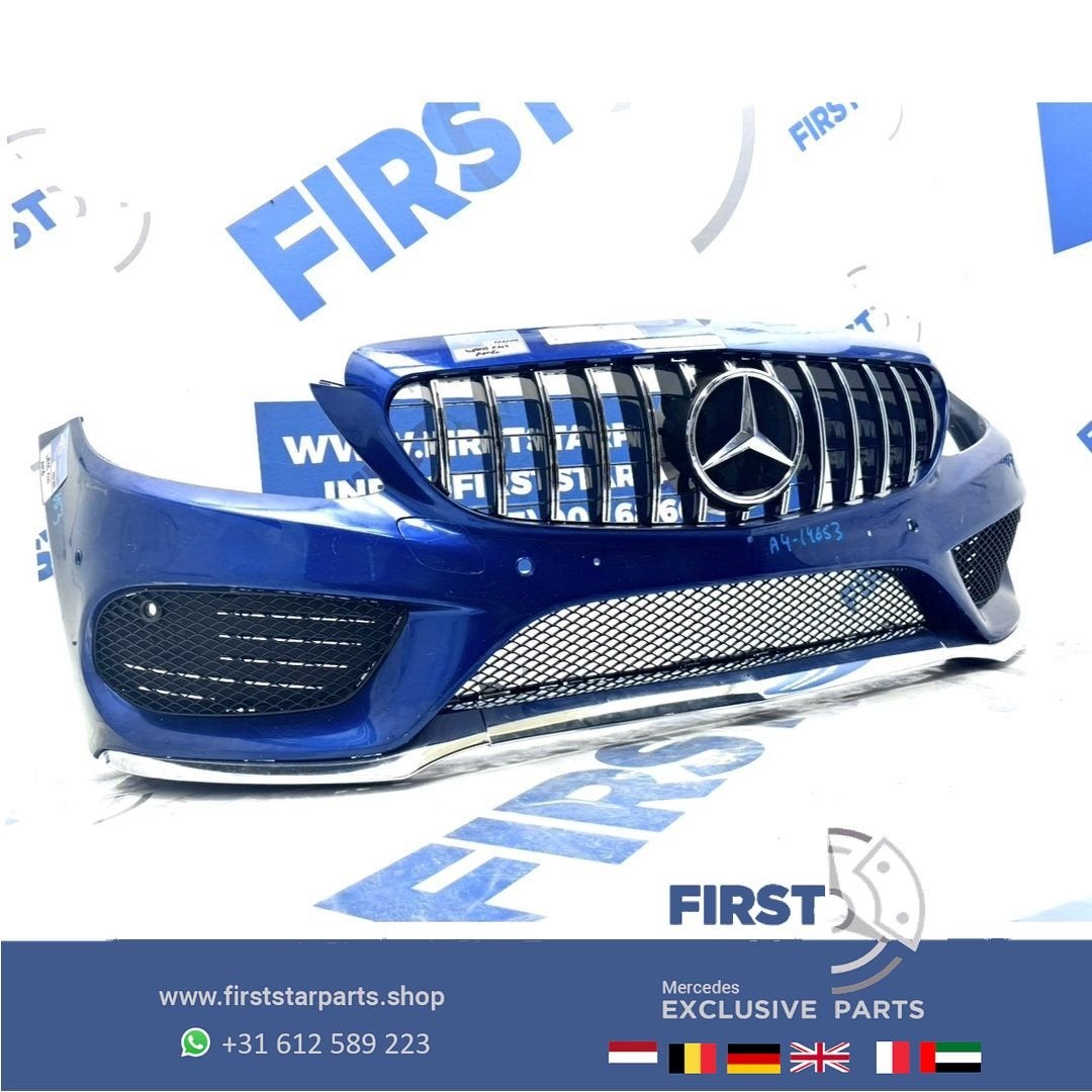 W205 BUMPER AMG COMPLEET C43 VOORBUMPER A2058850925 + GT GRI