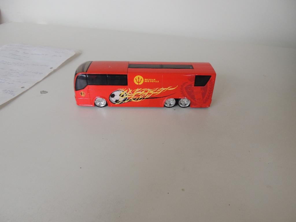 Speelgoed autobus  Rode Duivels, Enlèvement, Utilisé, Autres types