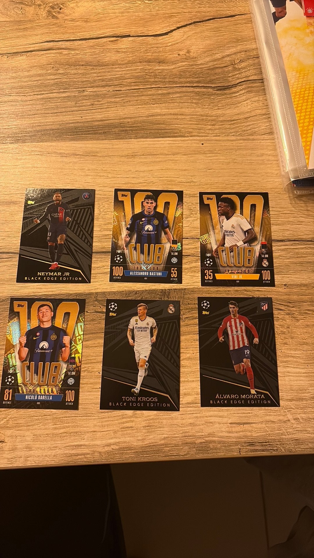 Match Attax 2023/24 100 Club & Black Edge Edition, Hobby en Vrije tijd, Verzamelkaartspellen | Yu-gi-Oh!, Zo goed als nieuw, Meerdere kaarten