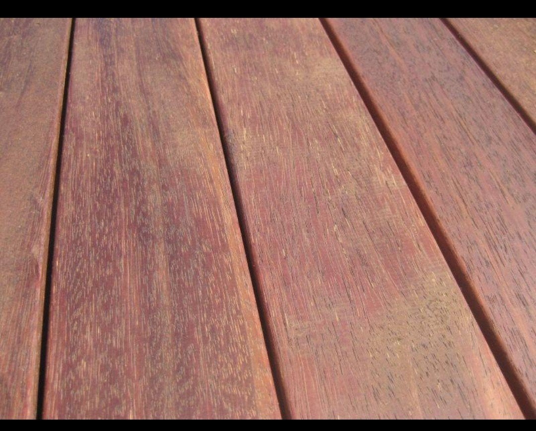 Hardhout terras of gevel planken, Enlèvement